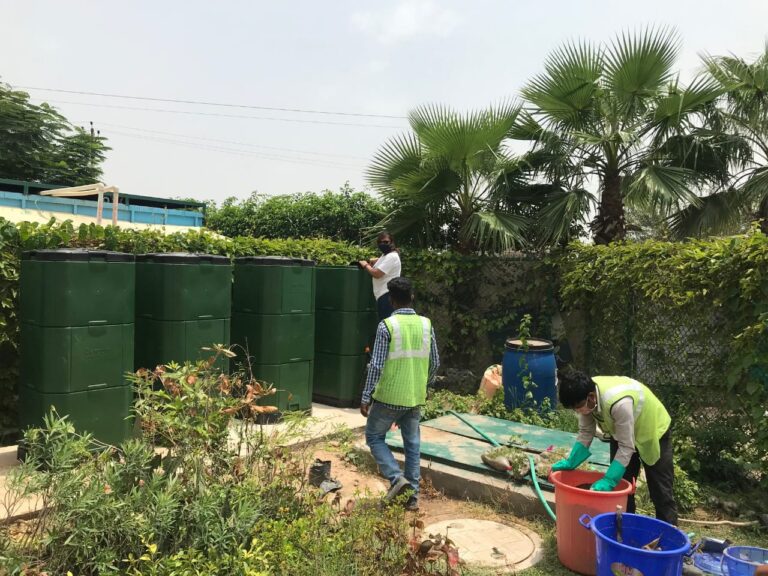 Riverdale Aerovista becomes the First Housing Society to install a path- breaking Composting system in tricity