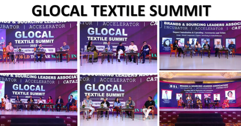 Glocal Textile Summit 2022 Mission to grow the Indian Textile Industry with a Target of USD 300 Billion