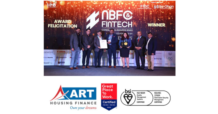 ART Housing Finance Wins Three Prestigious Awards.