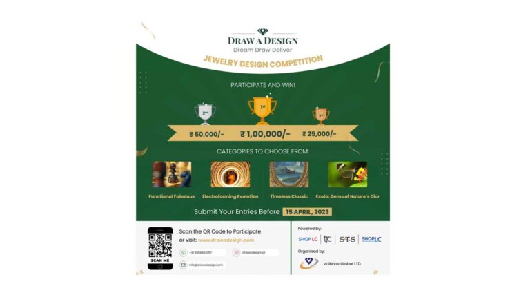 Vaibhav Global Limited launches 'Draw A Design 2.0' - A Jewelry Design Competition