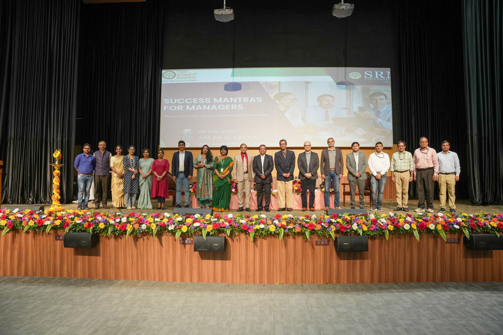 Panel Discussion On “Success Mantra for Managers “organized by Paari School of Business
