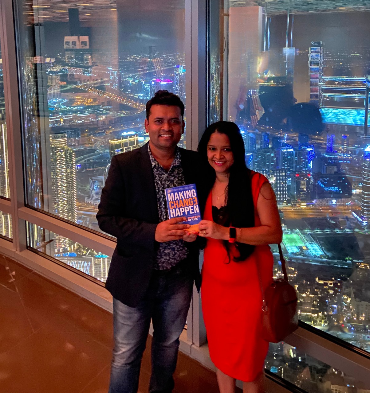 Author Dipesh Majumder, Majumder's book, Making Change Happen book, author, change enthusiast Dipesh Majumder