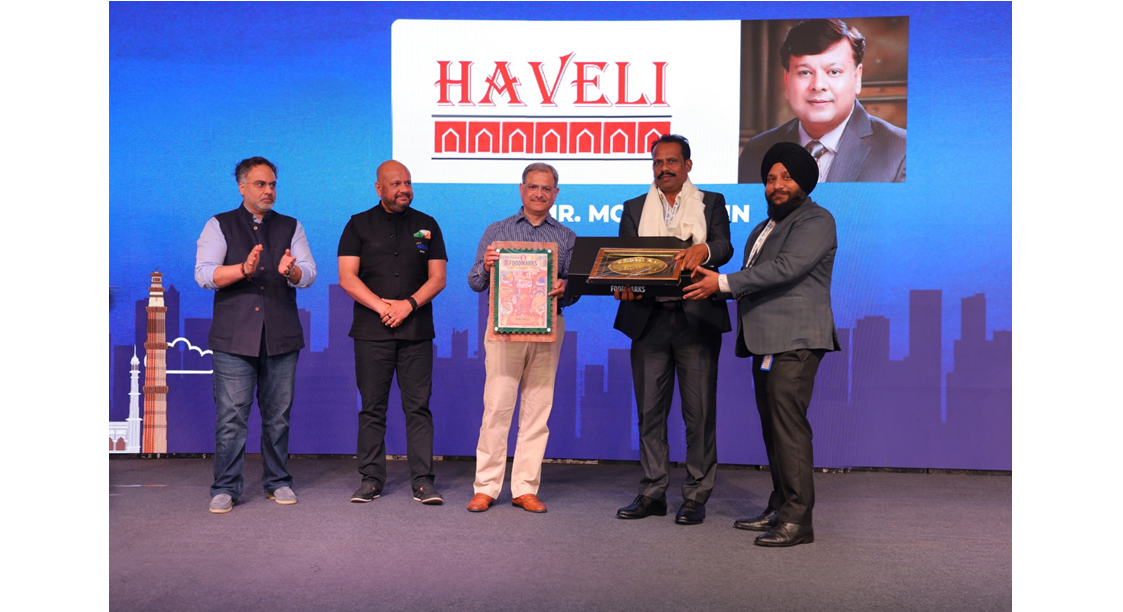 Haveli Brand Honored with Legends award by National Restaurant Association of India