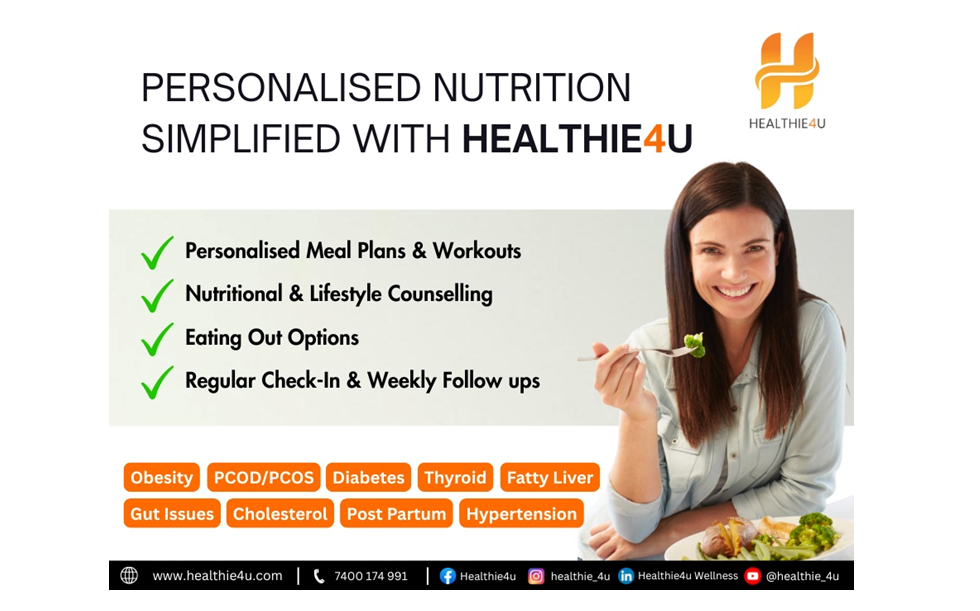Healthie4U Empowers Wellness with Simple Indian Nutrition, Home Workouts & Affordable Health Guidance