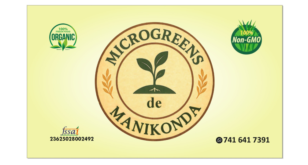 Microgreens De Manikonda How a Hyderabad Entrepreneur Is Redefining Urban Nutrition