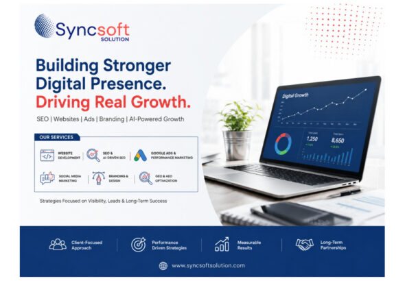 Sync Soft Solution Builds a Stronger Digital Presence for Growing Businesses in New Delhi