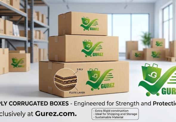 Bad Packaging Hurts Indian Sellers; Gurez Launches Strong and Cheap 3 Ply Corrugated Boxes to Stop Losses