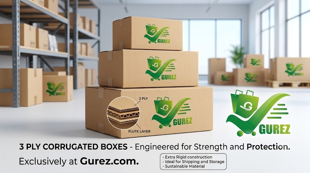 Bad Packaging Hurts Indian Sellers; Gurez Launches Strong and Cheap 3 Ply Corrugated Boxes to Stop Losses