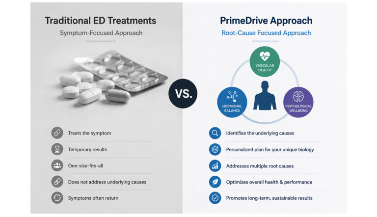 PrimeDrive, Traditional ED Treatments,