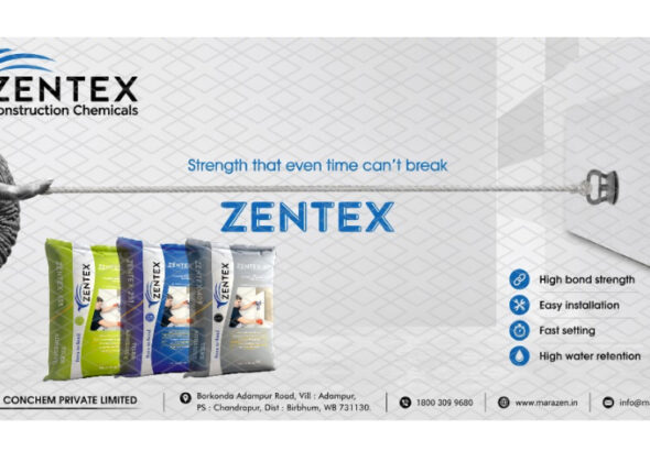 Marazen Conchem, ZENTEX, Tile Adhesives, Construction Chemicals, West Bengal Business